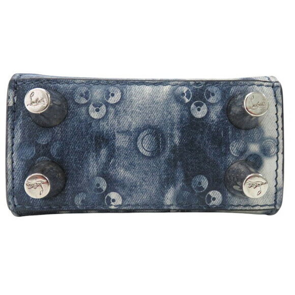 Christian Louboutin Paloma shoulder bag Navy Blue leather - Picture 3 of 8